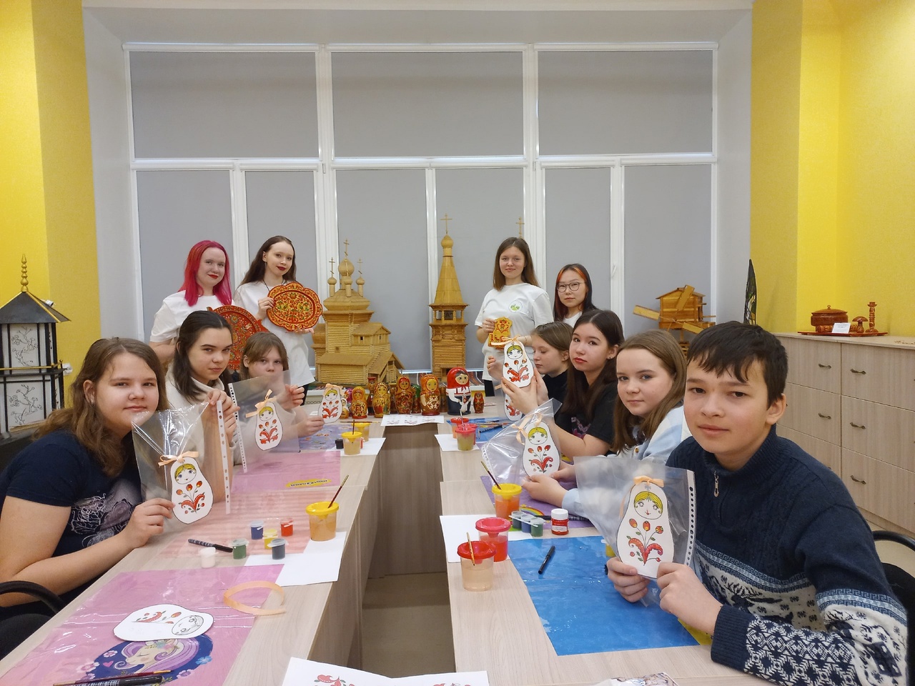 Сурские школьники в гостях 